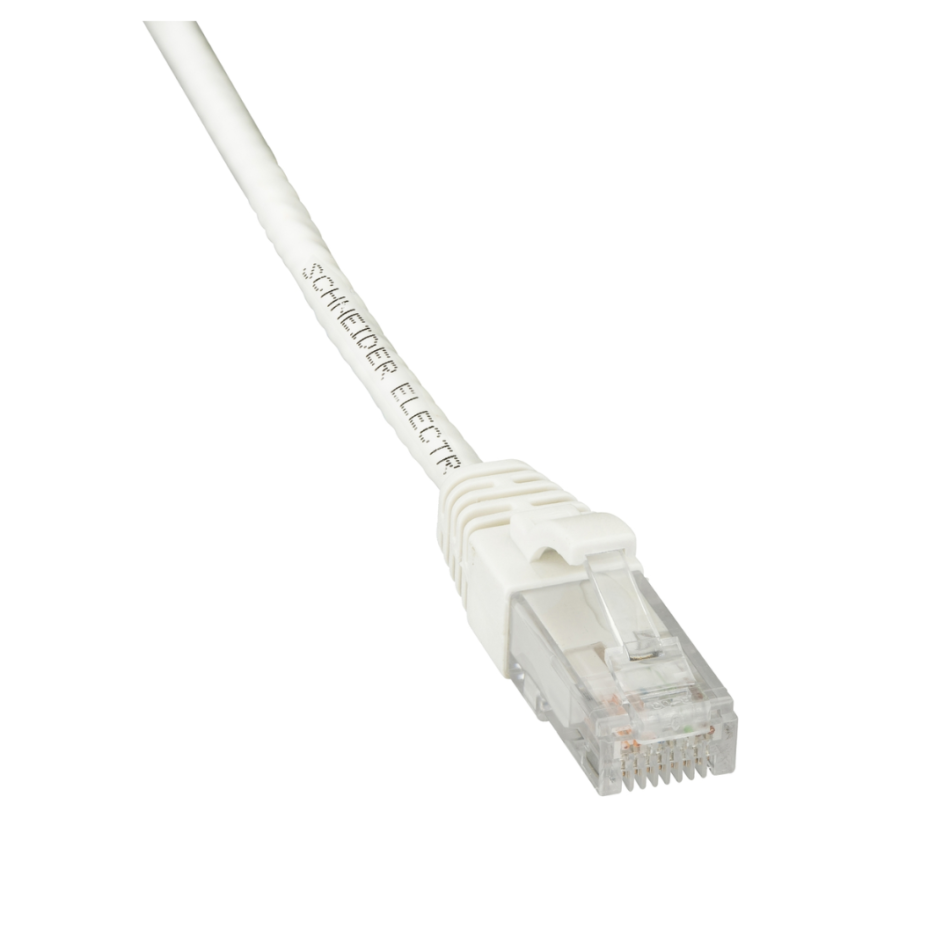 SCHNEIDER ACTPC6FUCM50WE-Cat6 Patch Cord F/UTP 5M PVC, WHITE